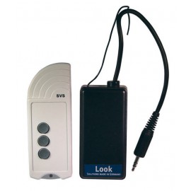 Radio remote with mini-stereo-jack