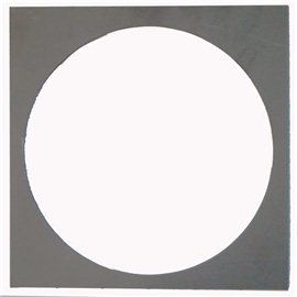Colour frame for 10 unit, 305mm (White)